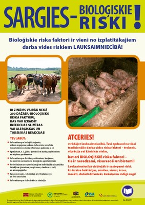 Plakats lauksaimnieciba biologiskie riski